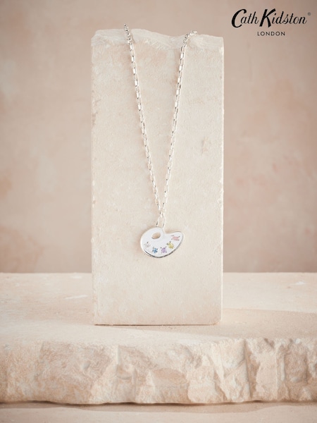Cath Kidston Silver Tone Palette Necklace (B86637) | £24