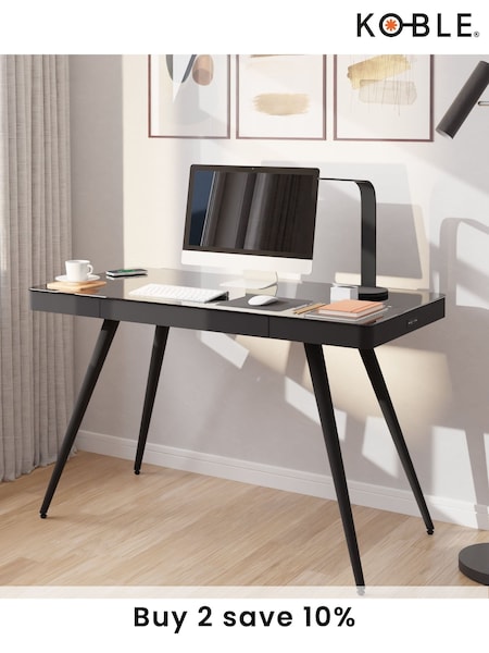Koble Black Tori Smart Desk (B86836) | £325