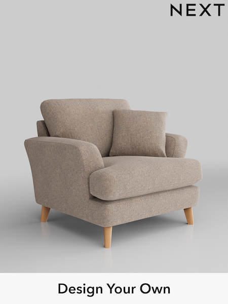 Chunky Chenille/Light Dove Conway Relaxed Sit (B87152) | £875
