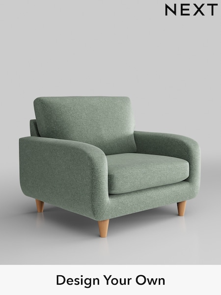 Plush Chenille/Mid Slate Teal Green Camden (B87447) | £650