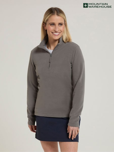 Mountain Warehouse Grey Womens Camber II Fleece (B87747) | £25