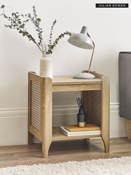 Julian Bowen Brown Sydney Lamp Table (B88314) | £90