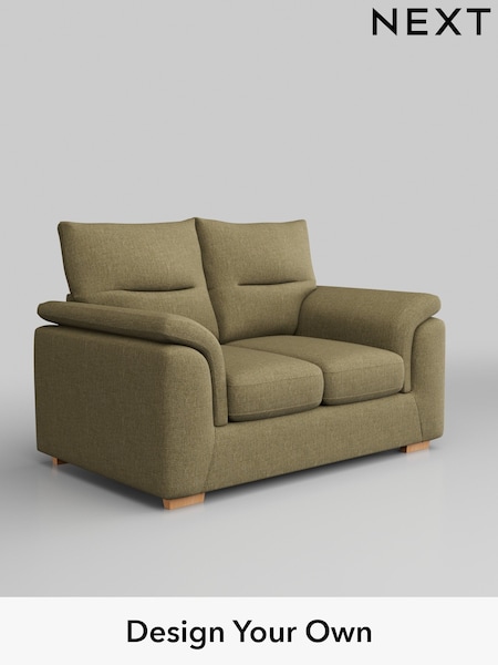 Chunky Weave/Dark Moss Green Hayden Highback (B88507) | £1,025