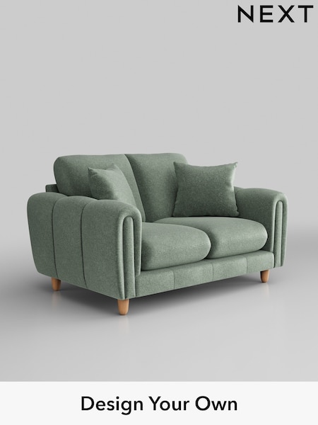 Plush Chenille/Mid Slate Teal Green Odella (B89118) | £1,175