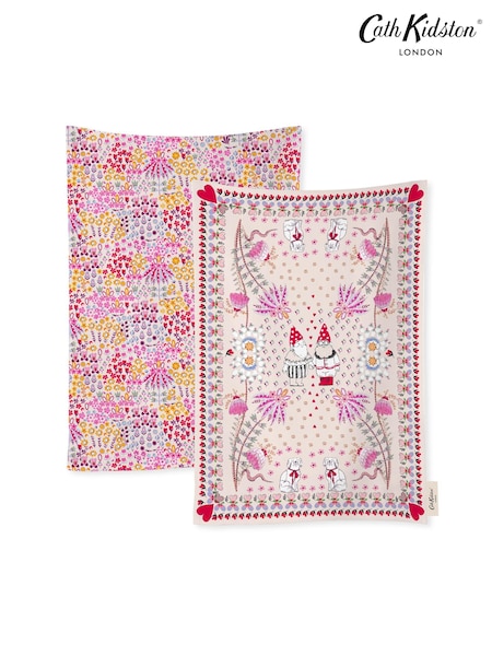 Cath Kidston Affinity Ditsy Tea 100% Cotton Towels Set Of 4 (B89236) | £36