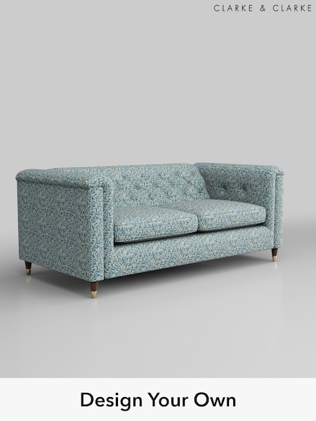 Willow Boughs/Teal Loki By Clarke And Clarke (B89651) | £1,299