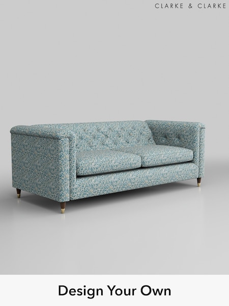 Willow Boughs/Teal Loki By Clarke And Clarke (B89651) | £1,399
