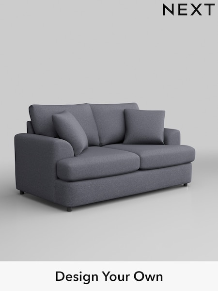 Tweedy Blend Easy Clean/Mid Slate Blue Parker Platform (B89840) | £1,050