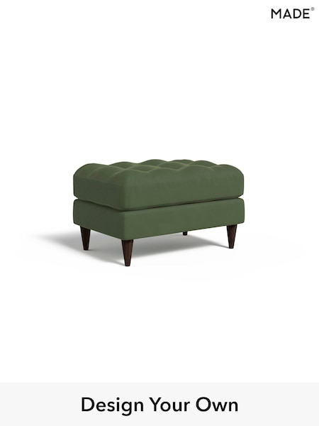 Matt Velvet Easy Clean/Grass Green Scott By Made (B90235) | £350