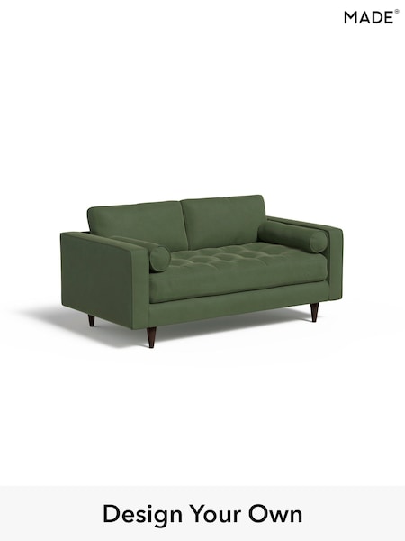 Matt Velvet Easy Clean/Grass Green Scott By Made (B90235) | £999