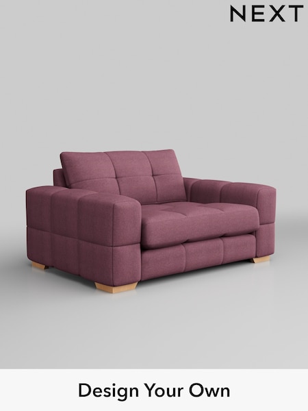 Tweedy Blend Easy Clean/Mid Mulberry Purple Brooke Deep Sit (B90333) | £1,425