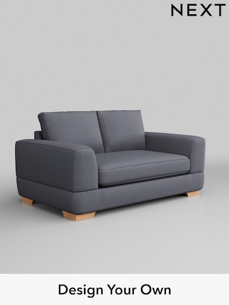 Tweedy Blend Easy Clean/Mid Slate Blue Clayton (B90724) | £1,025