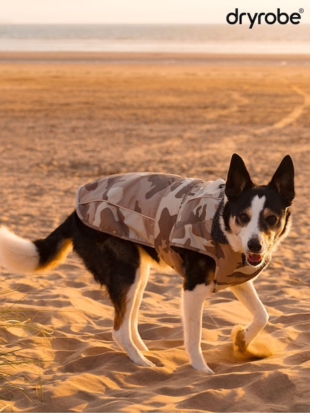 Natural - Regular Dryrobe Dryrobe Dog Coat