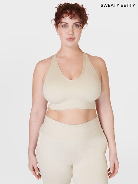 Sweaty Betty White Power Pro Running Bra (B91108) | £65