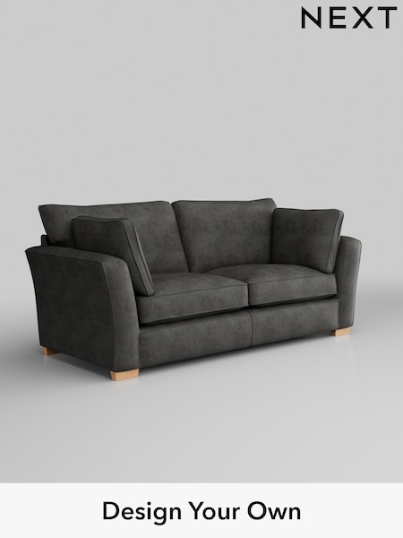 Monza Faux Leather Easy Clean/Dark Grey Heath Highback (B91457) | £1,325
