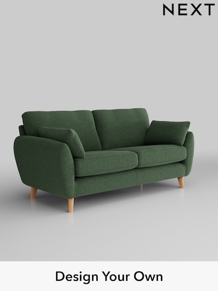 Fine Chenille Easy Clean/Mid Khaki Green Wilson (B91635) | £999