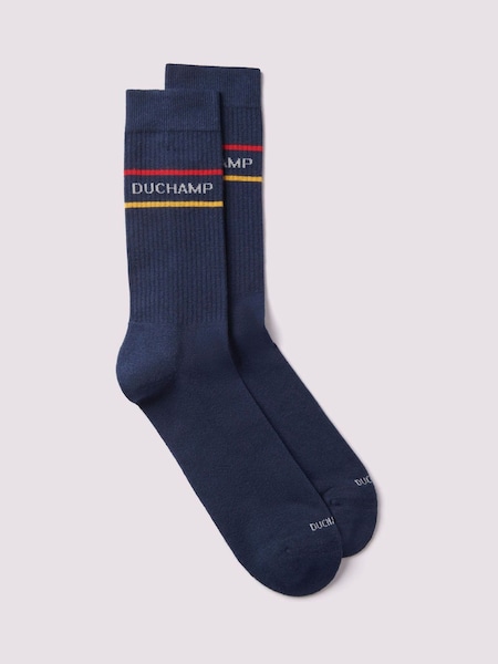 Duchamp Black Mens Sports Socks (B91717) | £20
