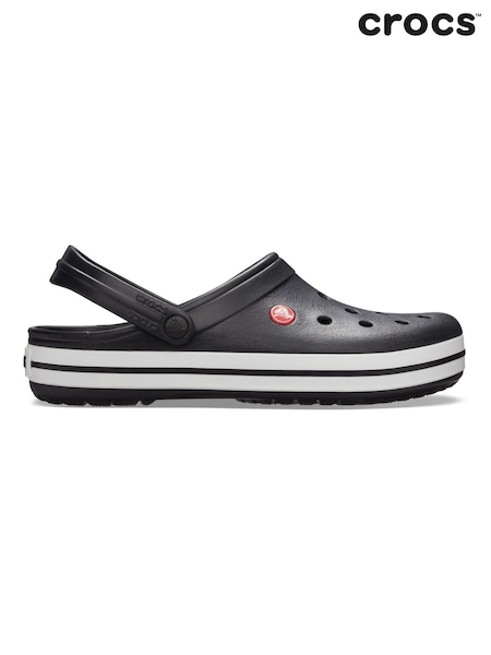 Crocs Black Crocband Clogs (B92704) | £55