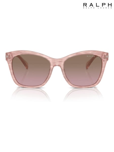 Ralph By Ralph Lauren Pink Lauren Ra5310U Square Sunglasses (B93302) | £96