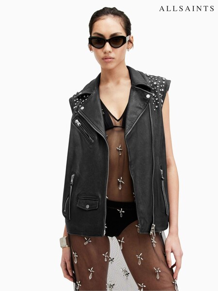 AllSaints Grey Billie Jacket (B93704) | £379