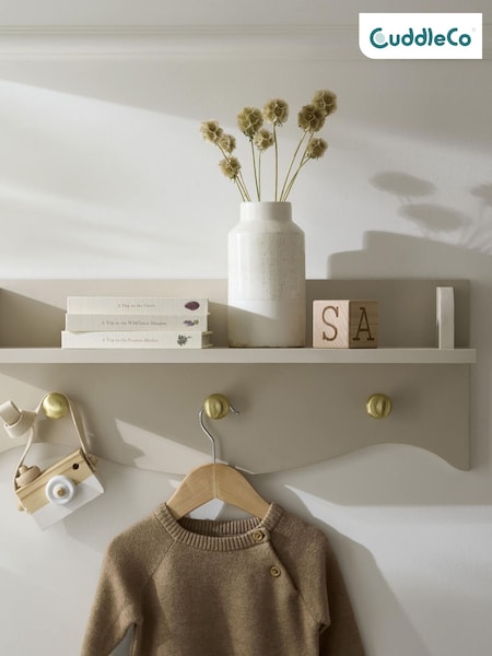 Cuddleco Cream Cashmere Clara Nursery Shelf (B93958) | £50
