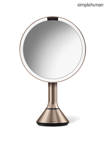 simplehuman Rose Gold Sensor Mirror With Touch Control Brightness (B94070) | £200