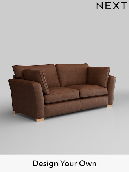 Monza Faux Leather Easy Clean/Chestnut Brown Heath Highback (B94776) | £1,325