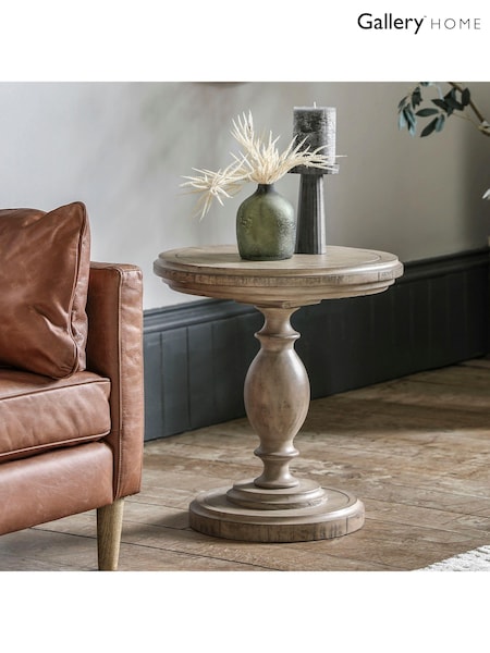 Gallery Home Natural Eastfield Side Table (B94821) | £282