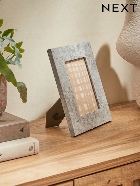 Grey Lydford Stone Effect Photo Frame (B95063) | £8 - £12