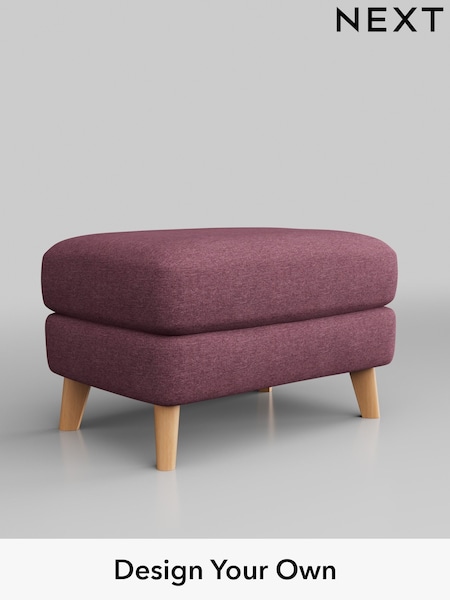 Tweedy Blend Easy Clean/Mid Mulberry Purple Conway Relaxed Sit (B95437) | £375