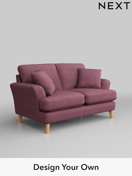 Tweedy Blend Easy Clean/Mid Mulberry Purple Conway Relaxed Sit (B95437) | £1,050