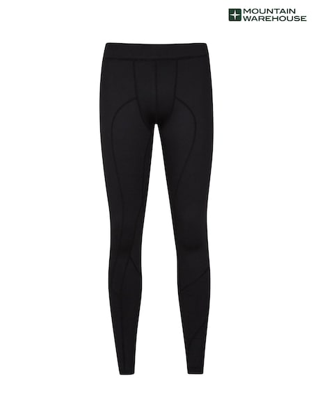 Mountain Warehouse Black Mens Stretch Running Leggings (B96585) | £25