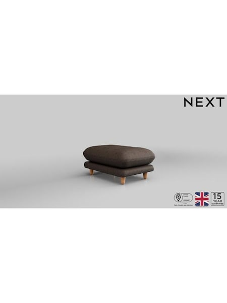 Monza Faux Leather Easy Clean/Peppercorn Brown Odella (B96649) | £425