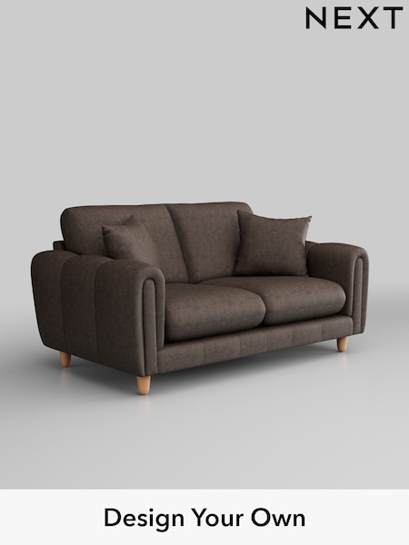 Monza Faux Leather Easy Clean/Peppercorn Brown Odella (B96649) | £1,275