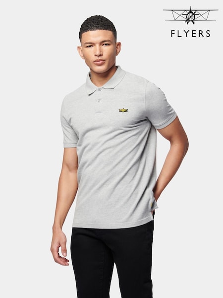Flyers Mens Classic Fit 100% Cotton Polo Shirt (B97574) | £30