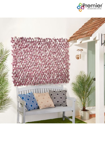 Premier Decorations Ltd Red Acer Willow Garden Trellis (B97659) | £48