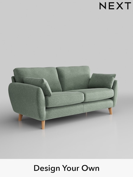 Plush Chenille/Mid Slate Teal Green Wilson (B97754) | £999