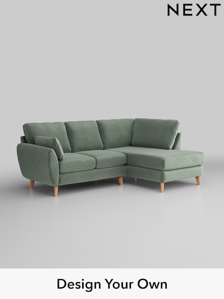 Plush Chenille/Mid Slate Teal Green Wilson (B97754) | £1,599