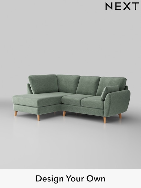 Plush Chenille/Mid Slate Teal Green Wilson (B97754) | £1,599