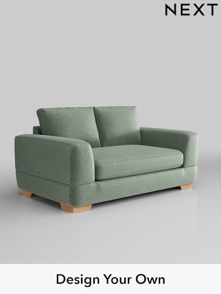 Plush Chenille/Mid Slate Teal Green Clayton (B98040) | £1,125