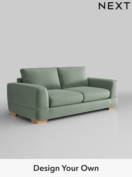 Plush Chenille/Mid Slate Teal Green Clayton (B98040) | £1,225