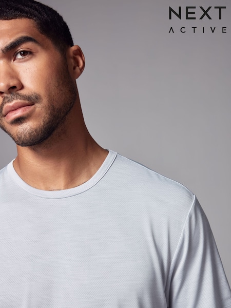 Grey Active Gym Training T-Shirt (B98115) | £16