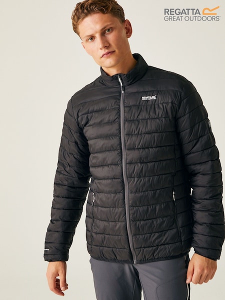 Regatta Black Hillpack II Padded Jacket (B98191) | £56
