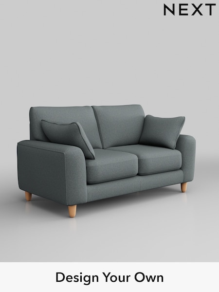 Tweedy Blend Easy Clean/Mid Slate Teal Green Campbell (B98496) | £975