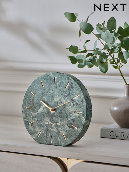 Green Hallie Mantel Clock (B98818) | £25