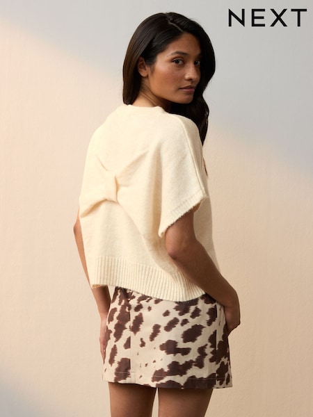 Ecru Bow Back Tank (B98867) | £35