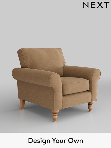 Fine Chenille Easy Clean/Mid Sand Beige Mallory (B98995) | £625