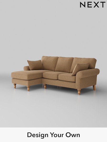 Fine Chenille Easy Clean/Mid Sand Beige Mallory (B98995) | £1,475