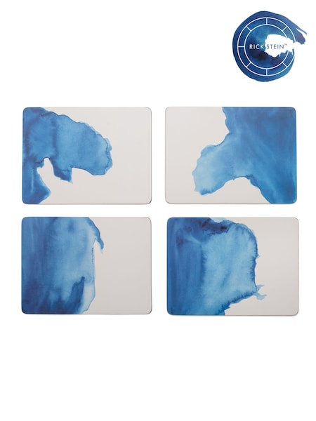Rick Stein Blue Coves Of Cornwall Placemats Set Of 4 (B99314) | £30