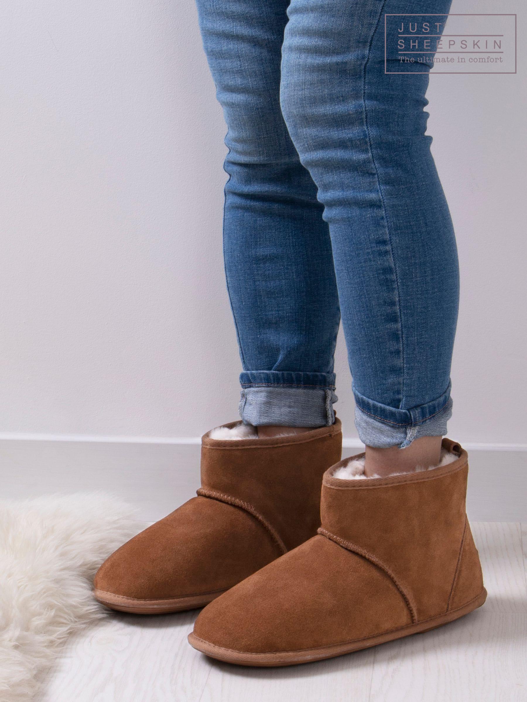 mens slipper boots size 12